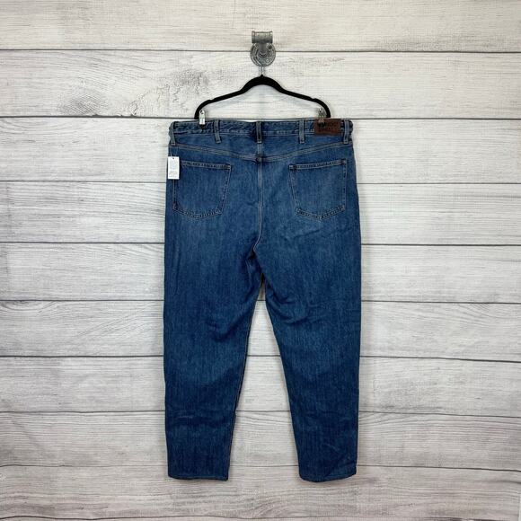 Lands End Men's Square Rigger Traditional Fit Jeans Size 44 Tall - Picture 5 of 10